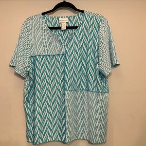 Alfred Dunner XL short sleeved top